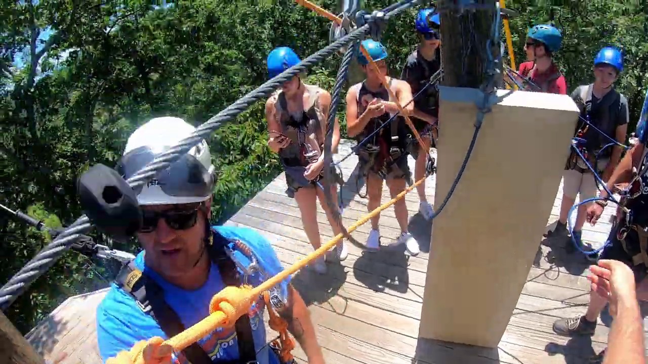#40 Smokey mountain ziplining experience Pigeon Forge, TN
