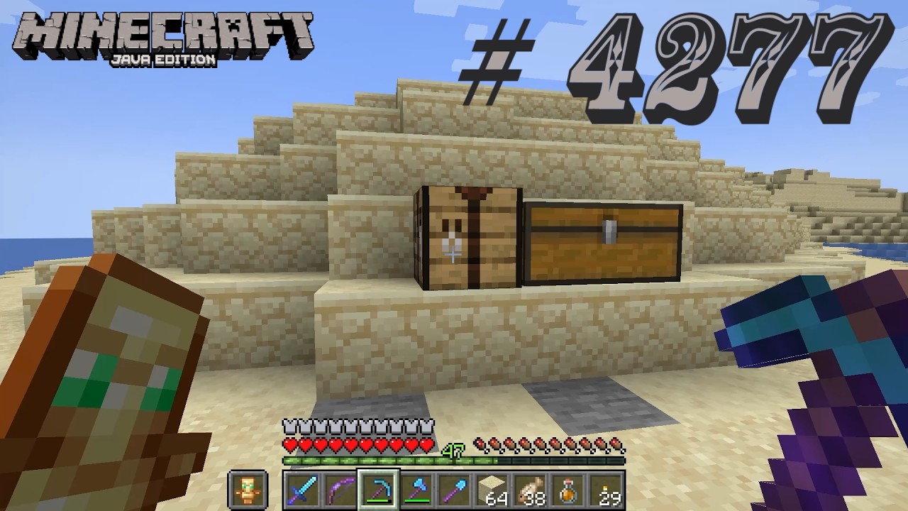 Let's Play Minecraft # 4277 [DE] [1080p60]: Rettung der Sandinsel