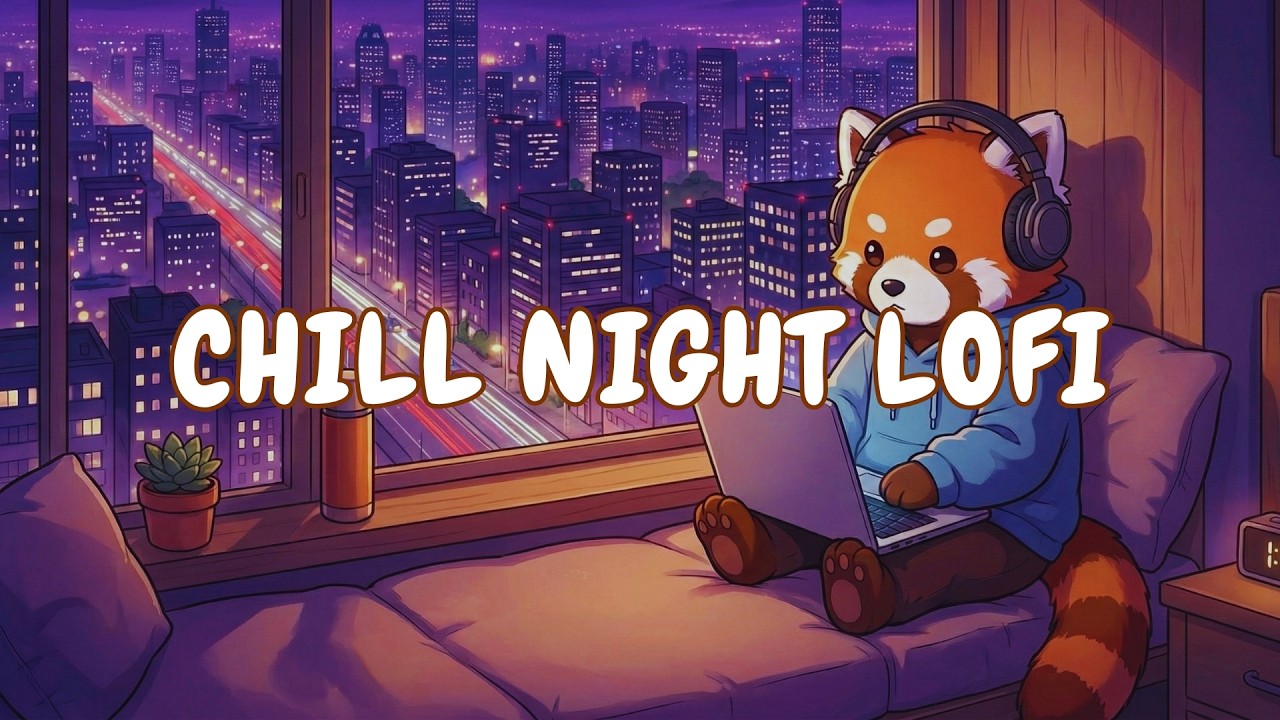 Late Night Focus 🌙 Positive Lofi Beats for Study