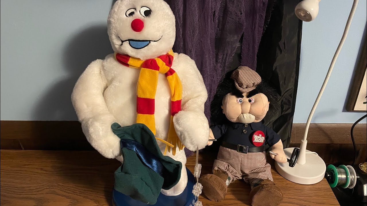 New Gemmy Frosty the Snowman and The Hopeless Hacker from the Antique Store 