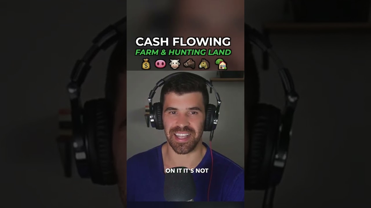 How To Cash Flow From Your Land With Hunting & Farming #shorts