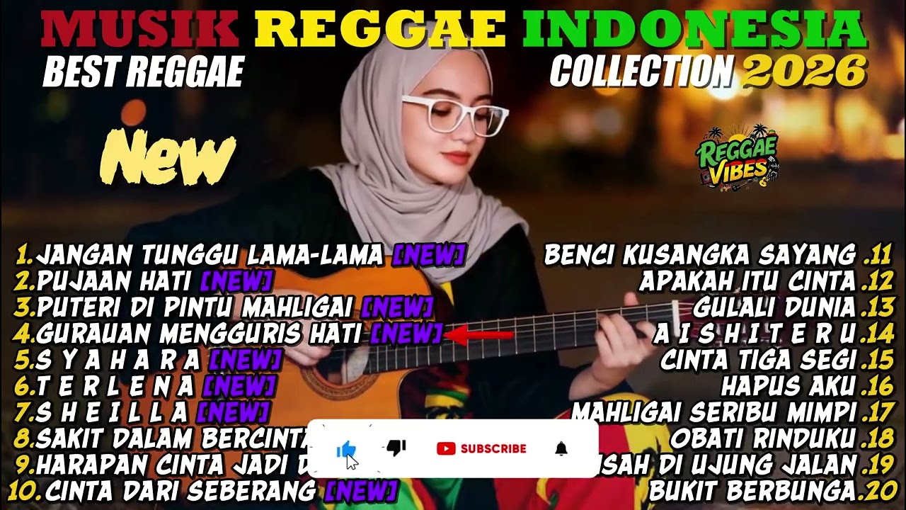 🔴 Top Hits Spotify Reggae Indonesia 2025 🔥 Full Album SKA Reggae Cover Musik Santai Terbaru Terbaik