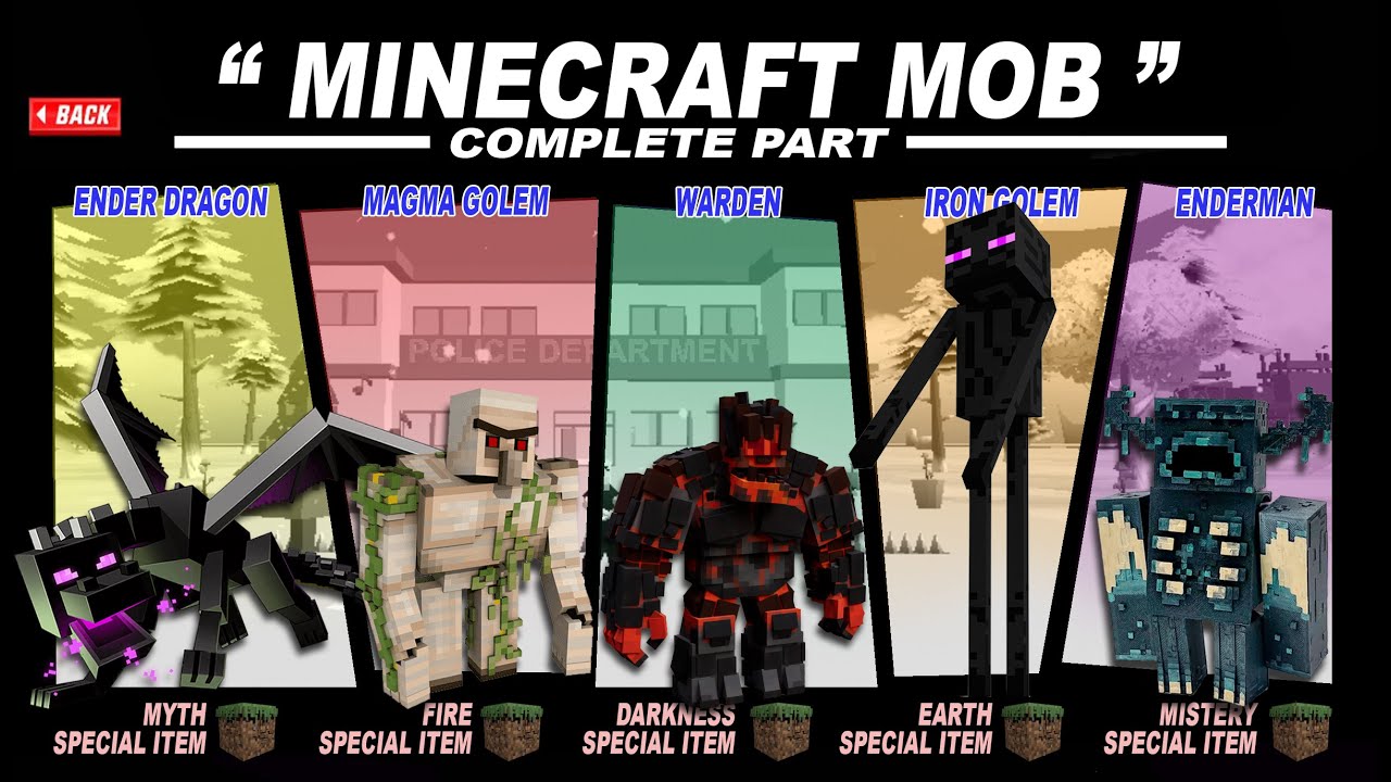 FANMADE ‼️ MOB MINECRAFT MODE DI DUNIA DUDE