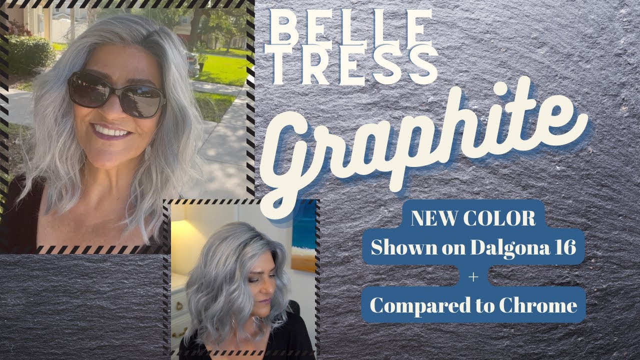 NEW Belle Tress❗GRAPHITE ❗What's Unique about GRAPHITE & Compared to Chrome | Shown on Dalgona 16