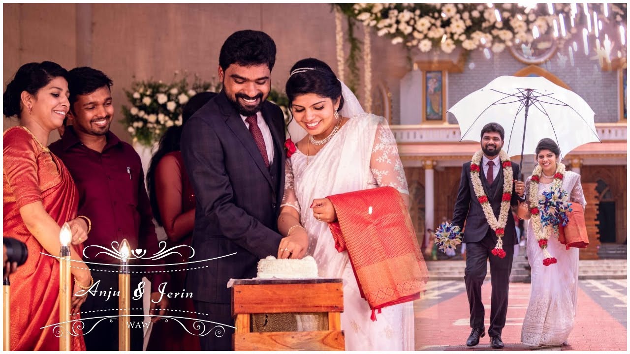 All Of My Smiles Starts With You.. | Jerin & Anju. Christian Wedding Highlights