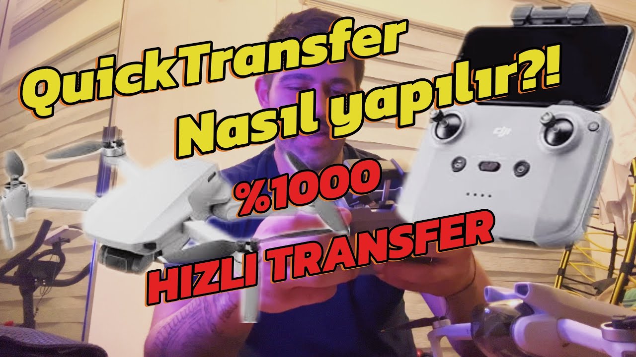 DJI Mini 3 ile Veri Aktarımı: QuickTransfer Nasıl Yapılır?