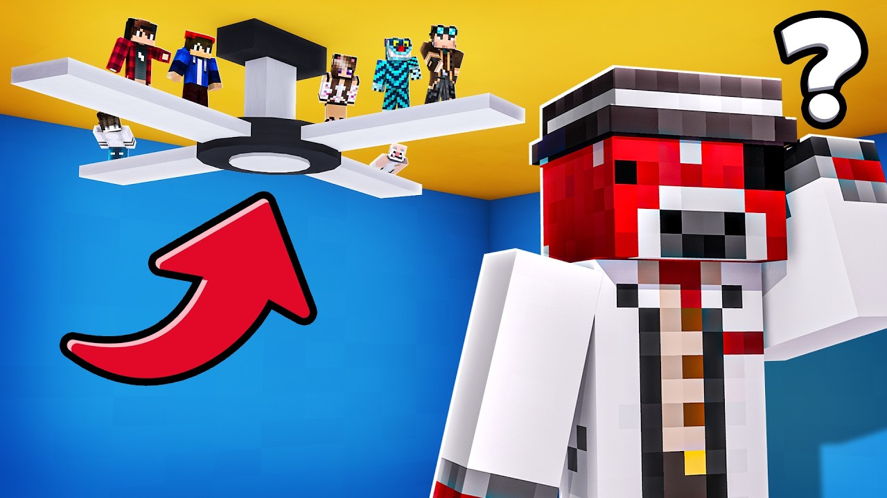 NASCONDINO CON I BLOCCHI CONTRO I MIEI AMICI SU MINECRAFT!!