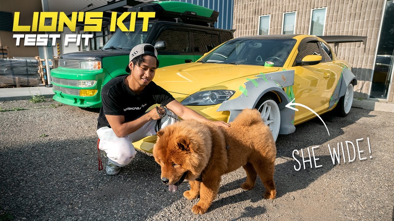 The WIDEBODY for our RX-8 is FINALLY HERE!!!