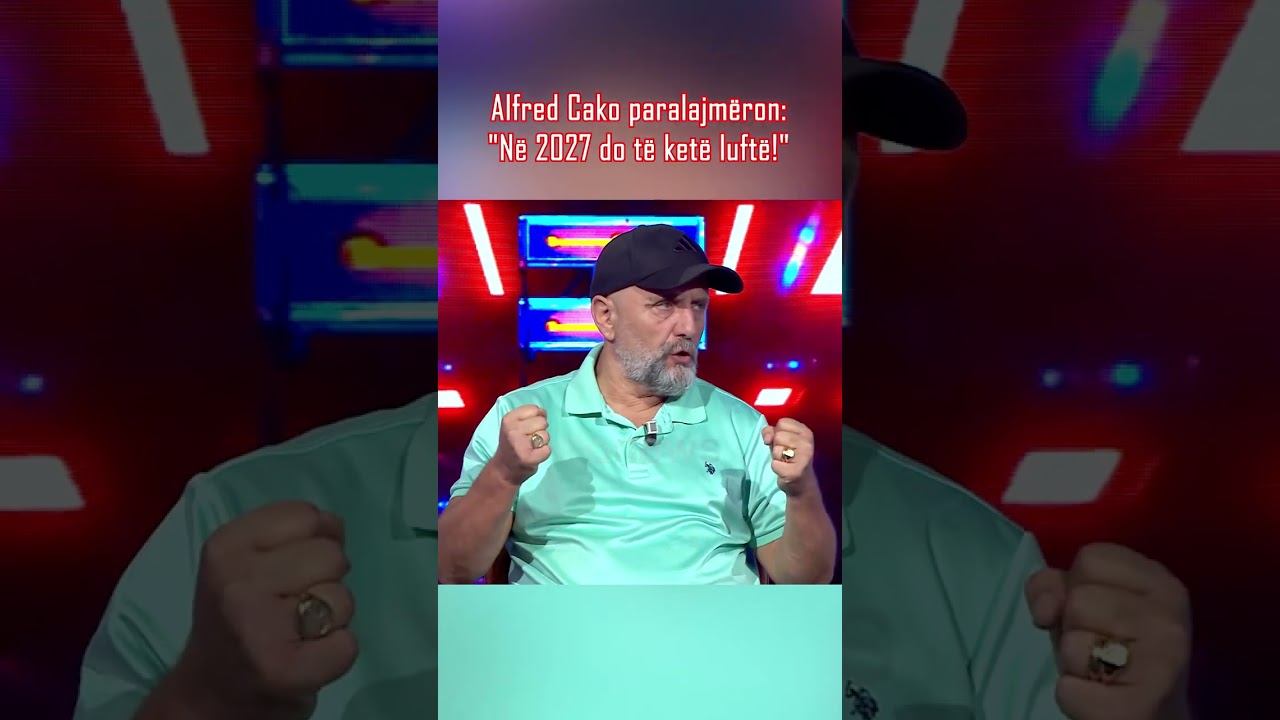 Alfred Cako paralajm&euml;ron: