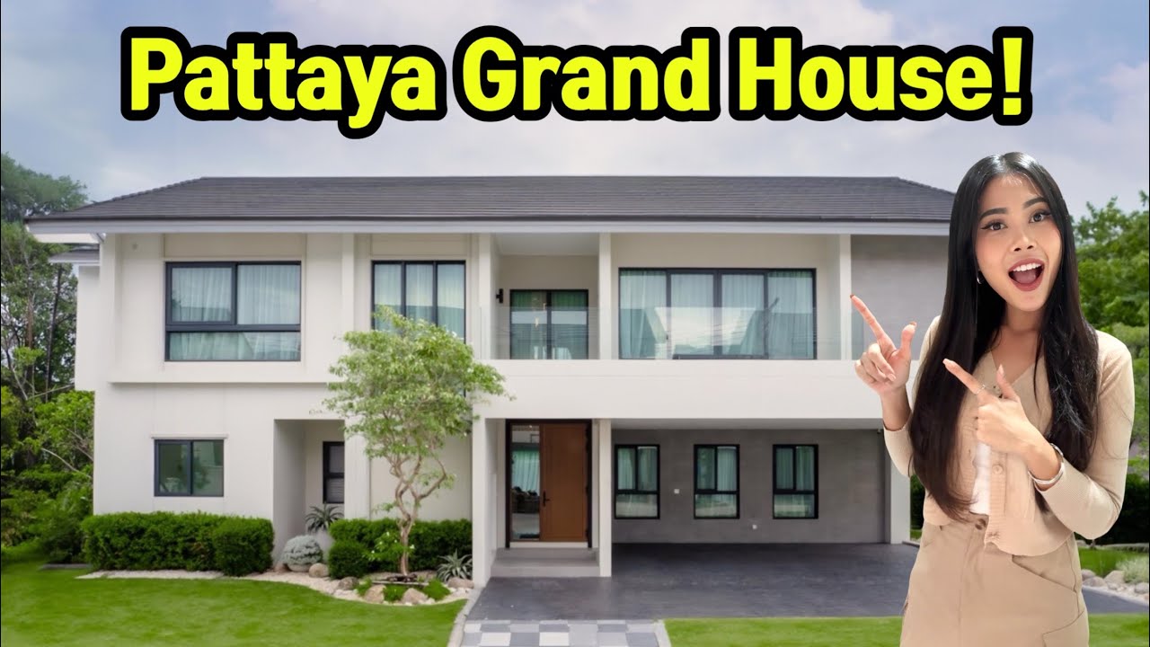 Just 1KM from the Beach?! Grand Pool Villa in North Pattaya, Thailand
