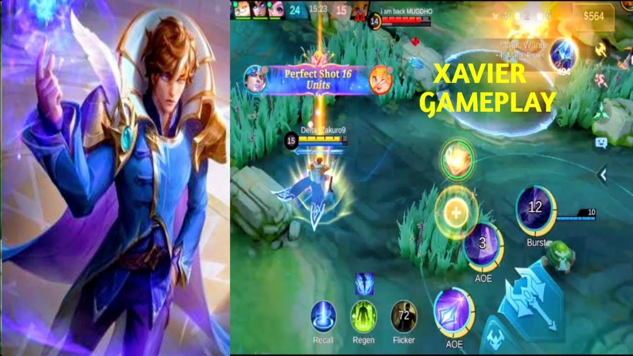 Xavier Gameplay | Road to Mythic | Mobile Legends 