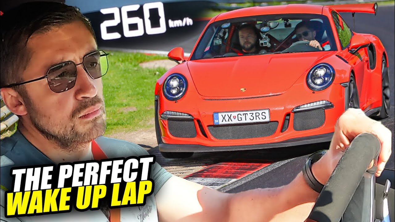 Porsche GT3 RS Wake Up Service // Nürburgring ft @Jackob FX