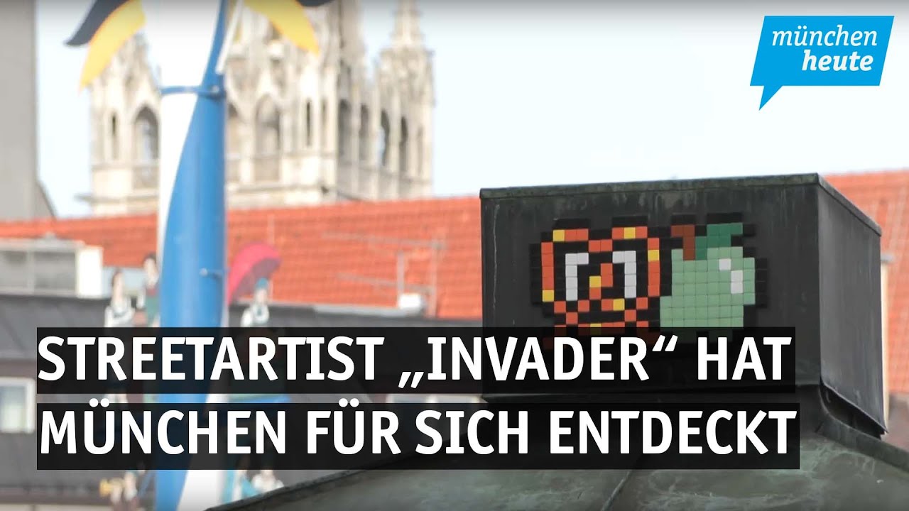Invasion - Der französische Streetartist "Invader" hat München für sich entdeckt