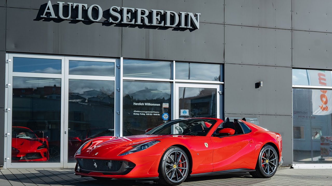 FERRARI 812 GTS + SOUNDCHECK  ( CARBON , PASSENGER DISPLAY ) || BY AUTO SEREDIN GERMANY