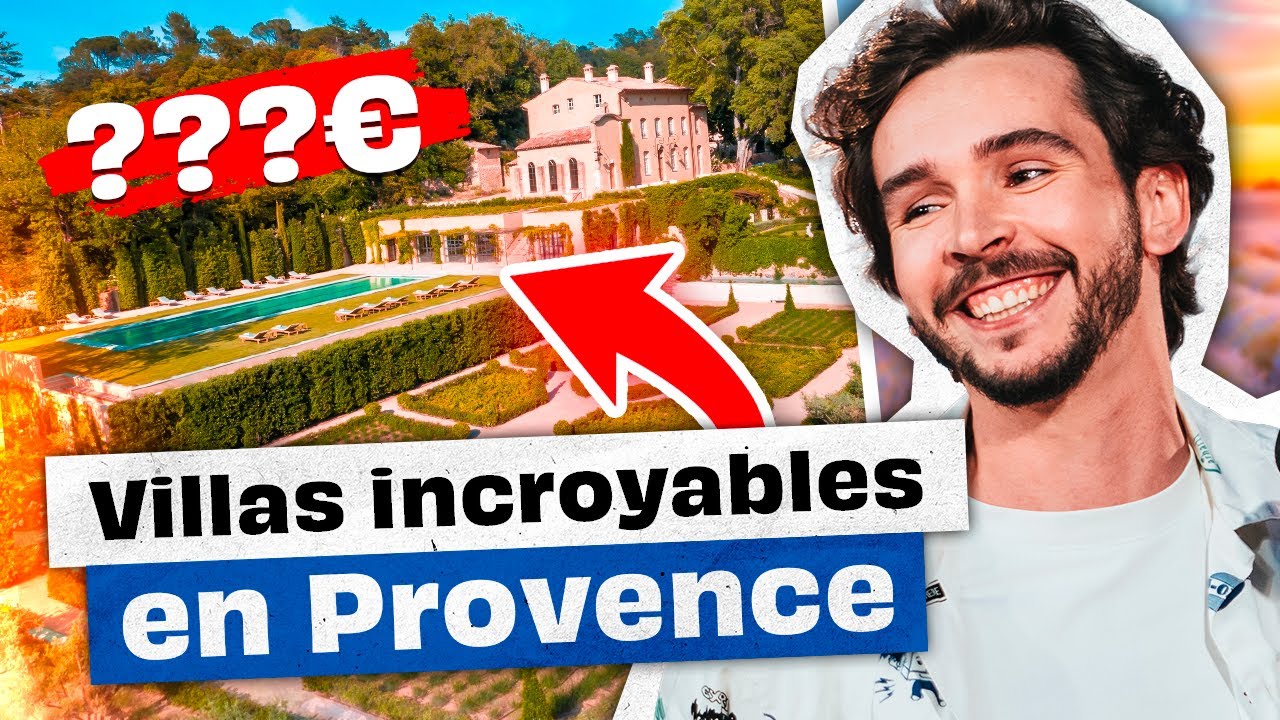 Ces stars aux maisons INCROYABLES en Provence ! (Les Actus de PA)