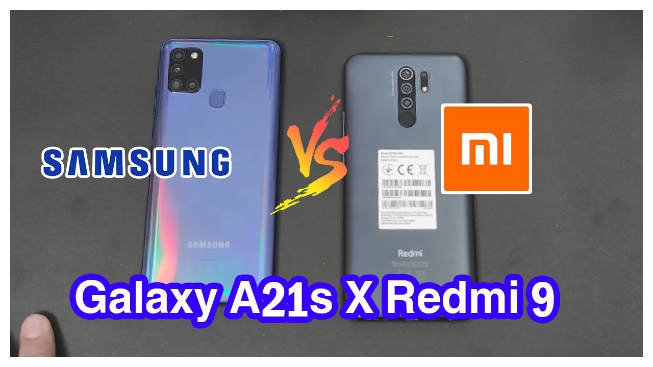لم يخبرك به أحد شاومي ريدمي 9 ضد سامسونج جلاكسي A21s  Redmi 9 VS Samsung Galaxy A21s
