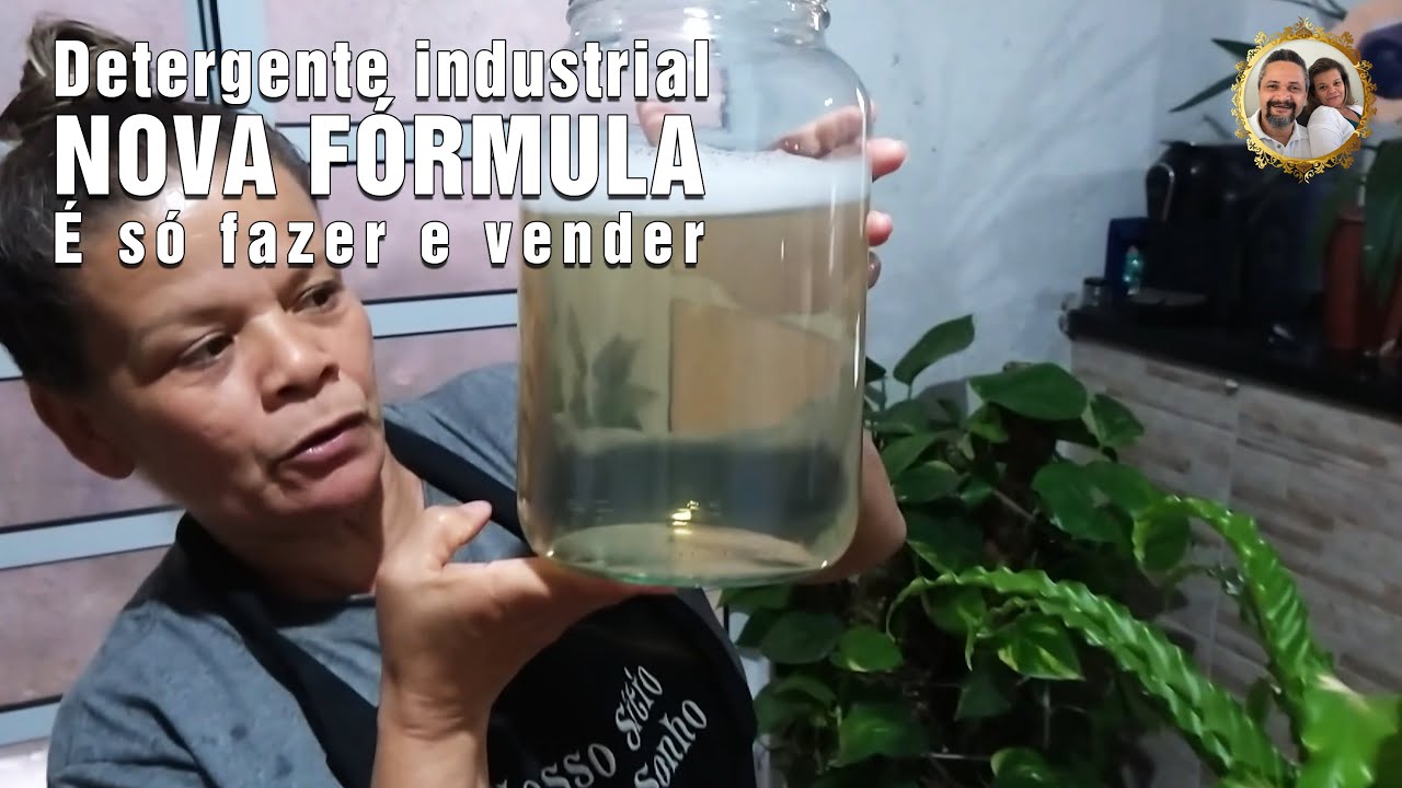 DETERGENTE CLEAN INDUSTRIAL - NOVA FÓRMULA SUPER FÁCIL - É SÓ FAZER E VENDER