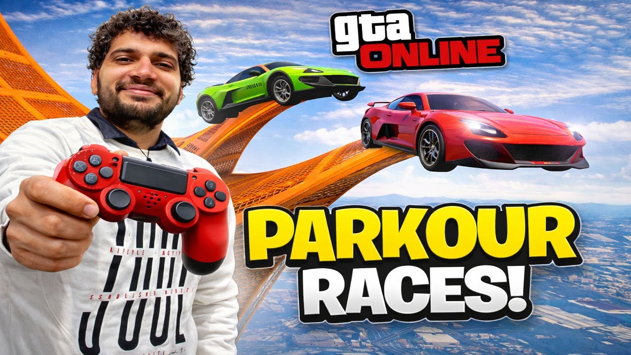 🔴GTA V ONLINE LIVE PARKOUR RACES OR MISSIONS JOIN !DISCORD