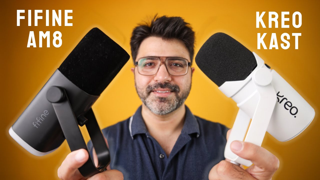 Best ₹5000 USB Microphone | Kreo Kast vs Fifine AM8T