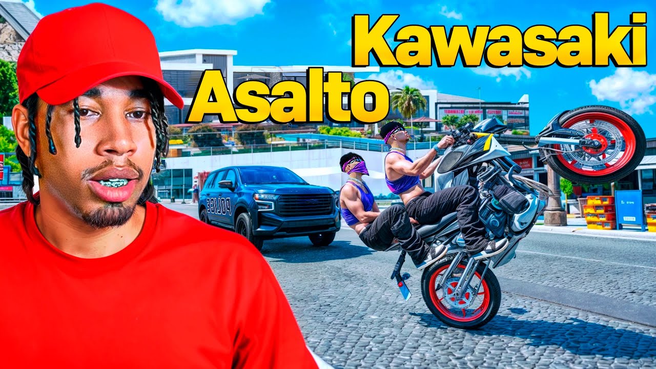 Armamos Una Kawasaki y Un Machete Para Hurtar A Los Civiles En Gta Rp