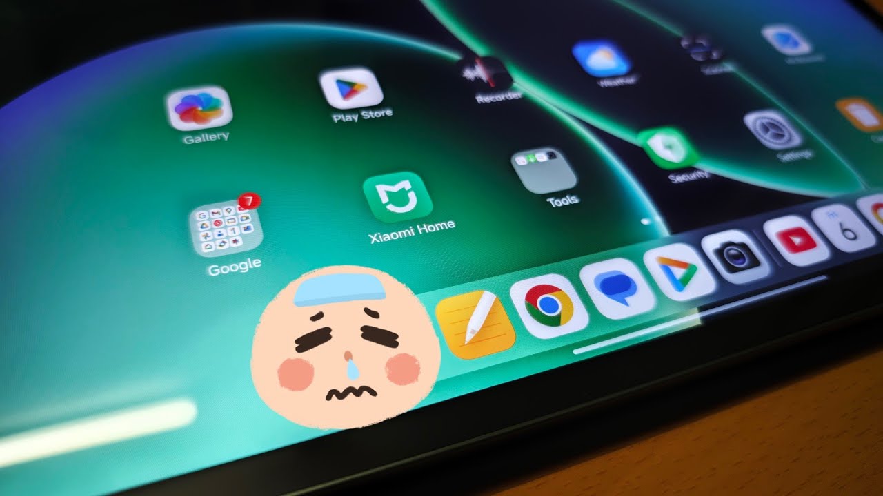 Проблема с приложением «Заметки» на планшете Xiaomi Pad 8.