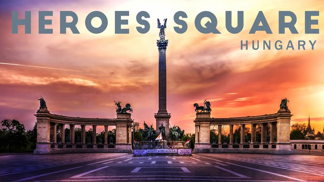 Heroes' Square Budapest: A place to watch the history of the Archangel Gabriel and Hungarian leaders