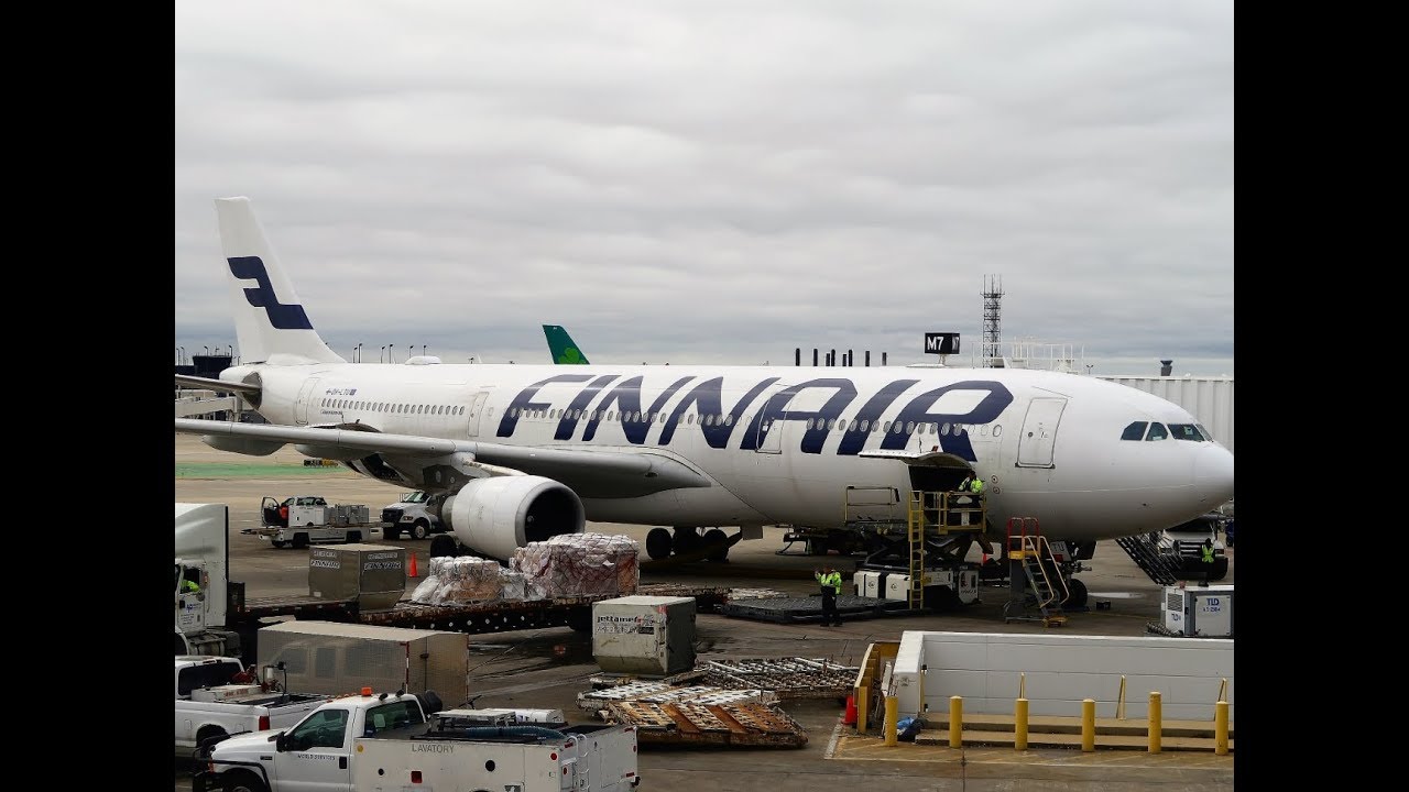 Chicago - Helsinki A330-300 Finnair