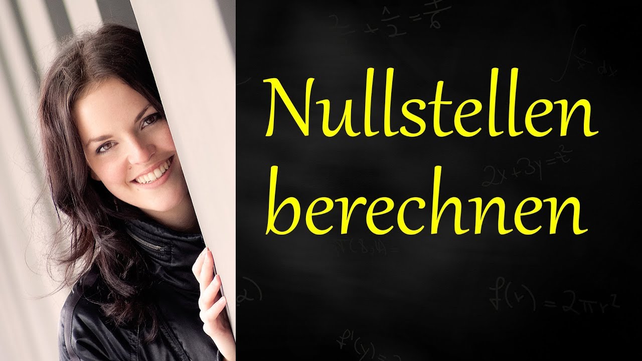 Nullstellen berechnen, alle möglichen Fälle, Übersicht