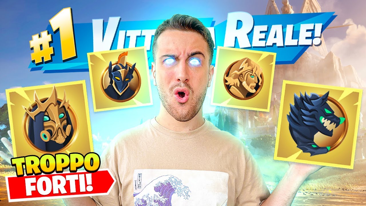 Divento INVINCIBILE con TUTTI i MEDAGLIONI degli DEI! Stagione 2 Capitolo 5 Fortnite ITA!