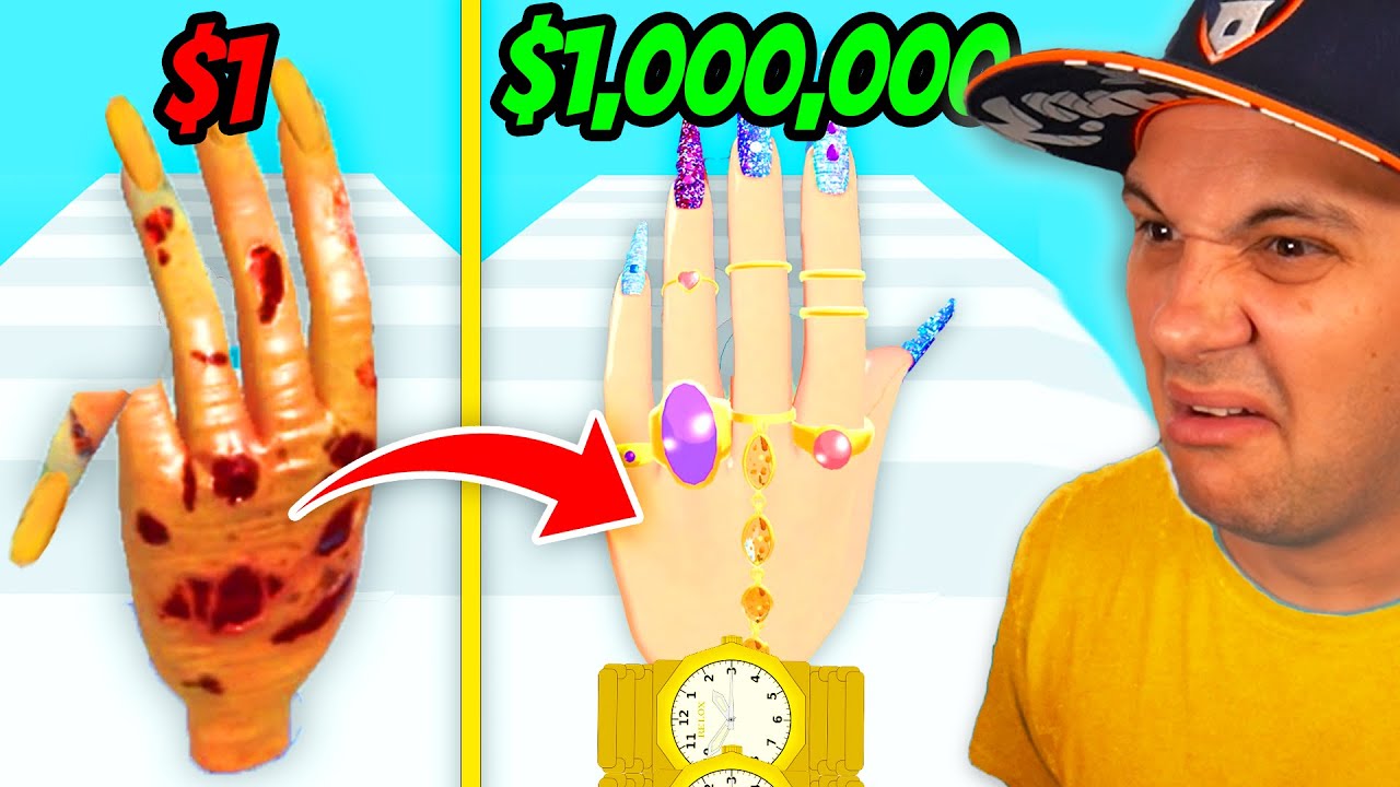 $1 против $1 000 000 HAND in Hand Evolution Runner!