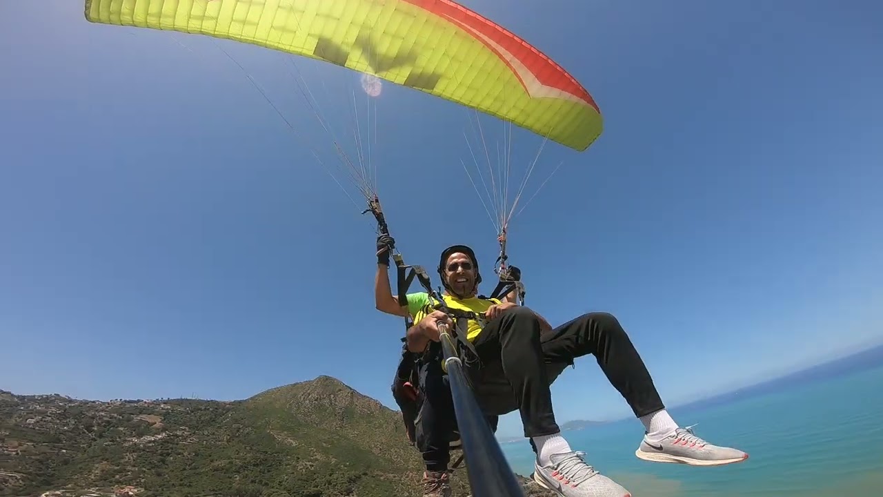 Parapente Algérie, Béjaïa, Aokas #vacation #vacances #tourism #algérie