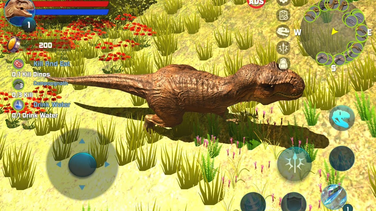 Dinosaurs Jurassic World T-Rex Gameplay 