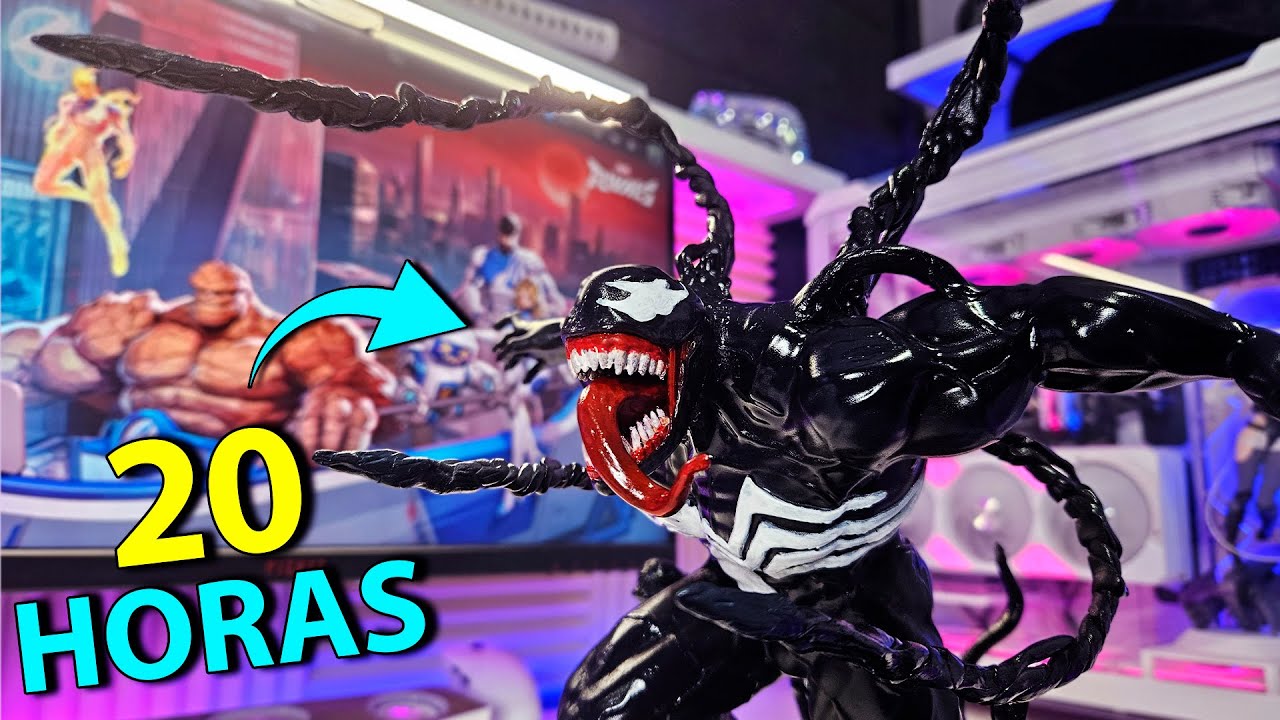 Eu fiz o Venom de Marvel Rivals | Atualização no Meu Setup