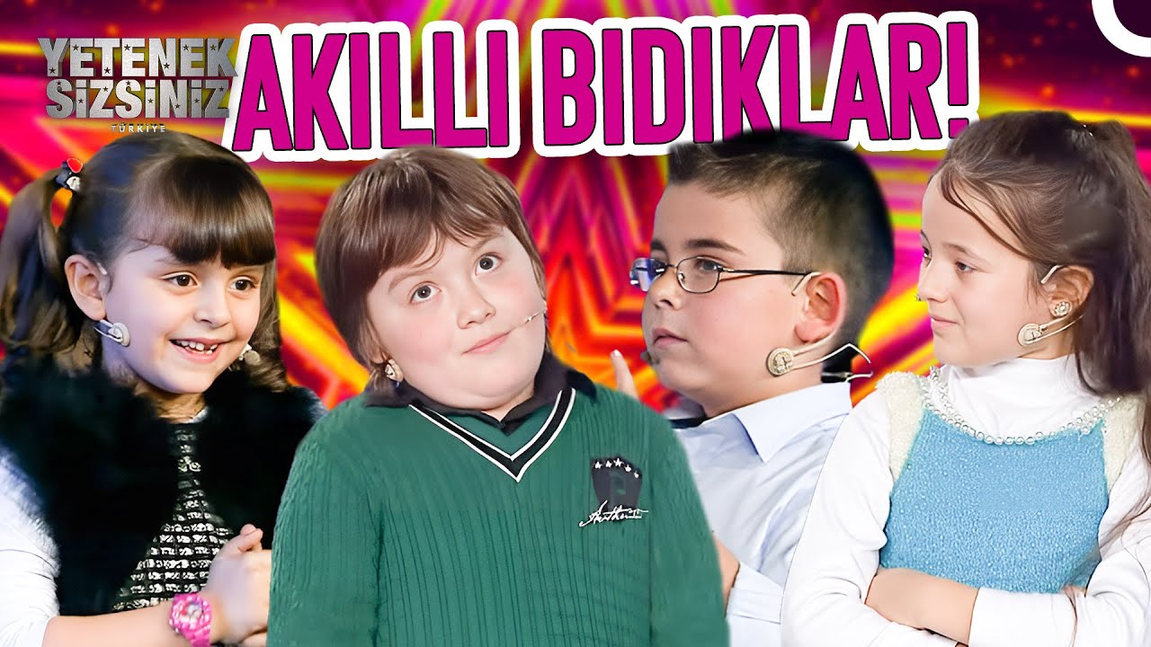 Hem Akıllı Hem de Komik Bıdıklar 😂 | Yetenek Sizsiniz Türkiye