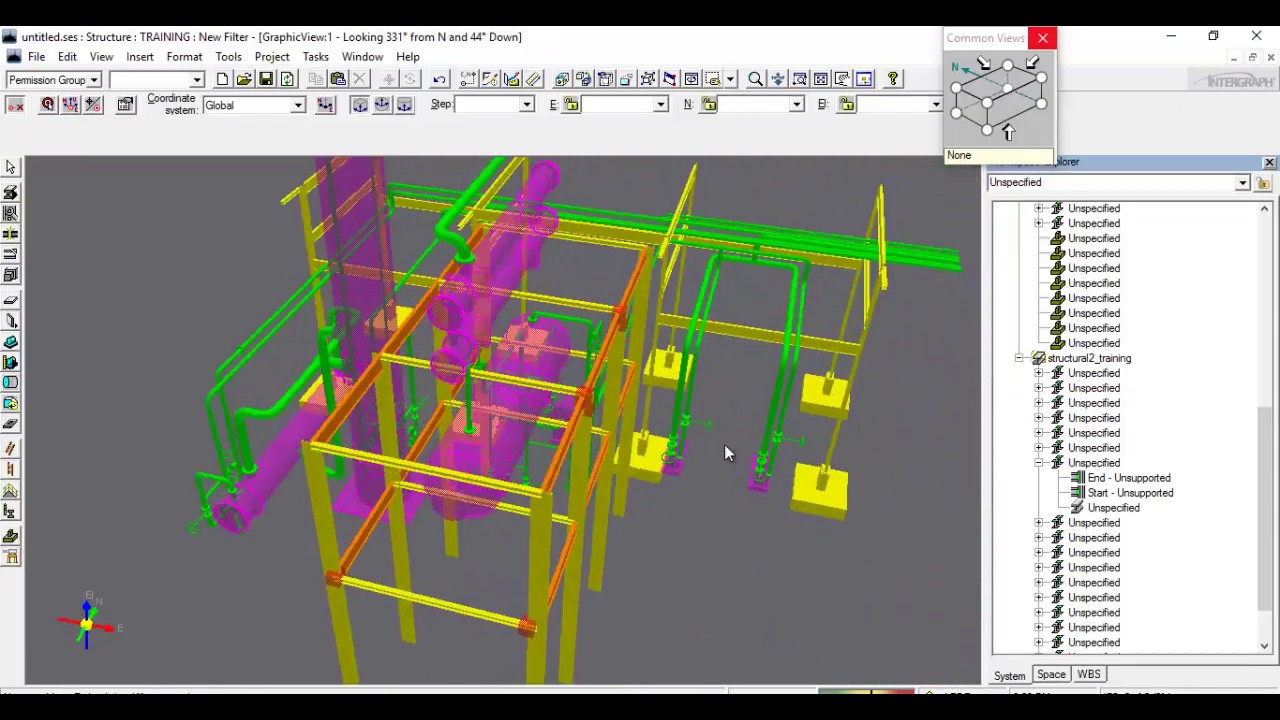 SP3D STRUCTURAL TUTORIAL FOR BEGINNERS-PART-2
