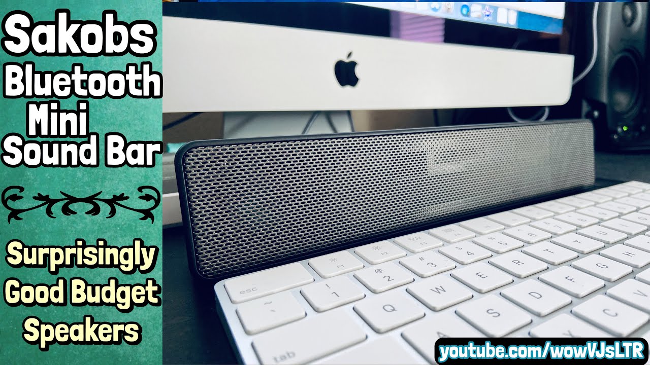 Sakobs Mini Sound Bar - Unboxing & Review | Surprisingly Good Budget Bluetooth Speakers