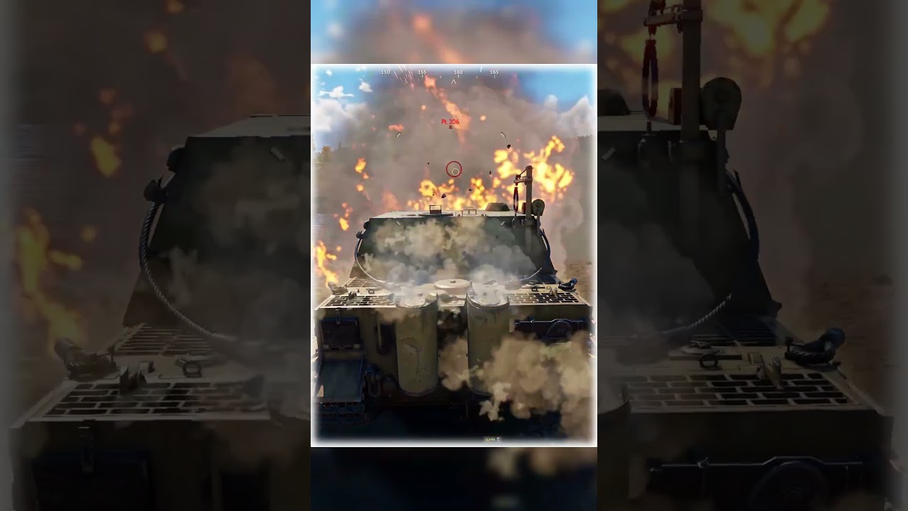 Checking what can withstand the sturmtiger in war thunder #warthunder #gaming