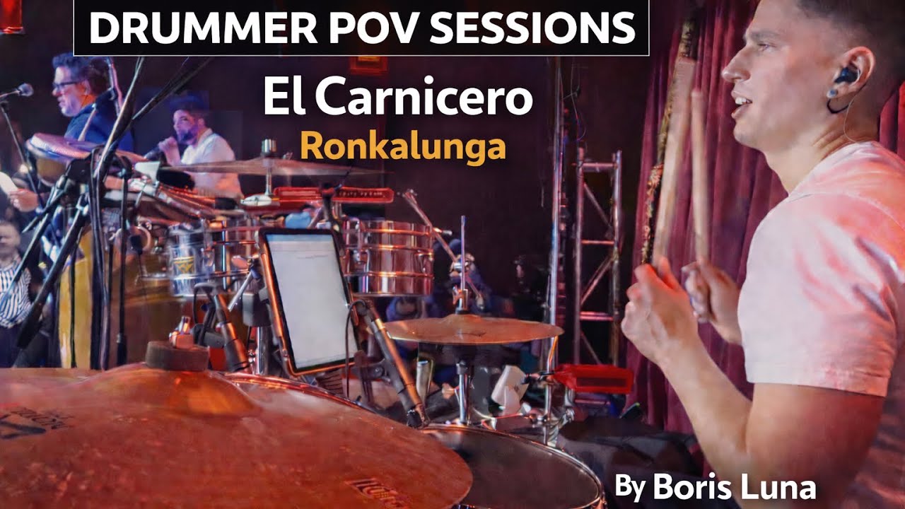🥁 Drummer POV Sessions | El Carnicero – Ronkalunga (Live at Scala Miami)