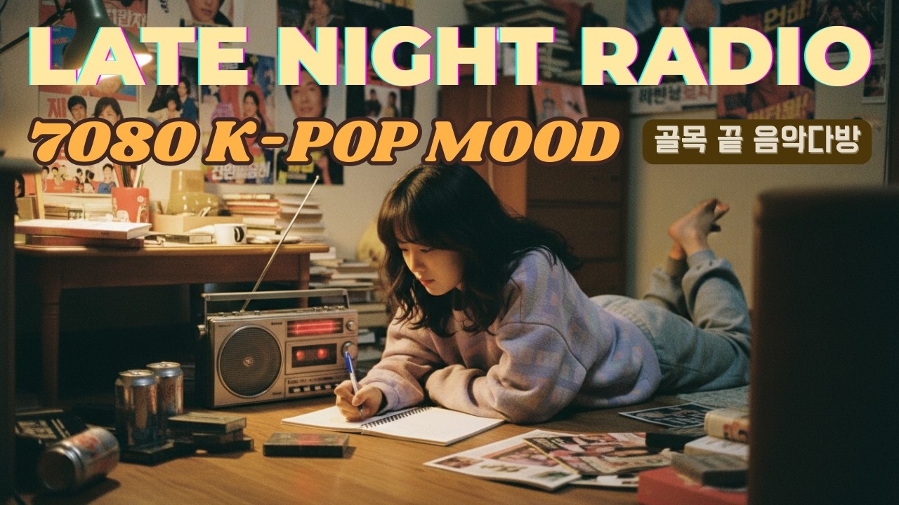 7080 K-POP Late Night Radio 📻｜Vol. 04｜아날로그 라디오 · Analog Radio