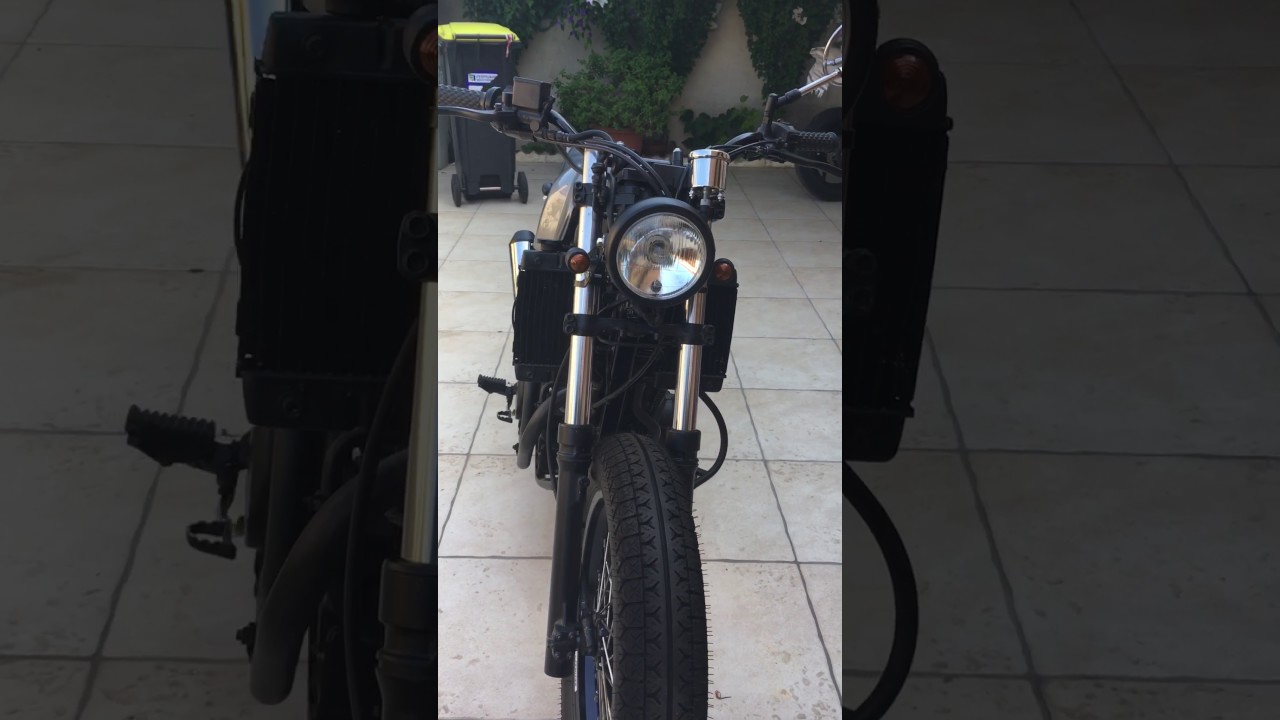 Honda 600 Transalp (brat style )