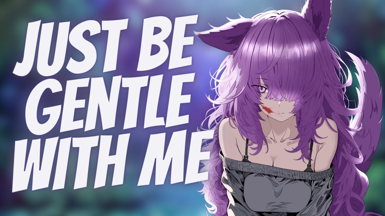 Tsundere injured wolf girl needs YOUR help (F4A) [ASMR] [Tail brushing] [Patching up]