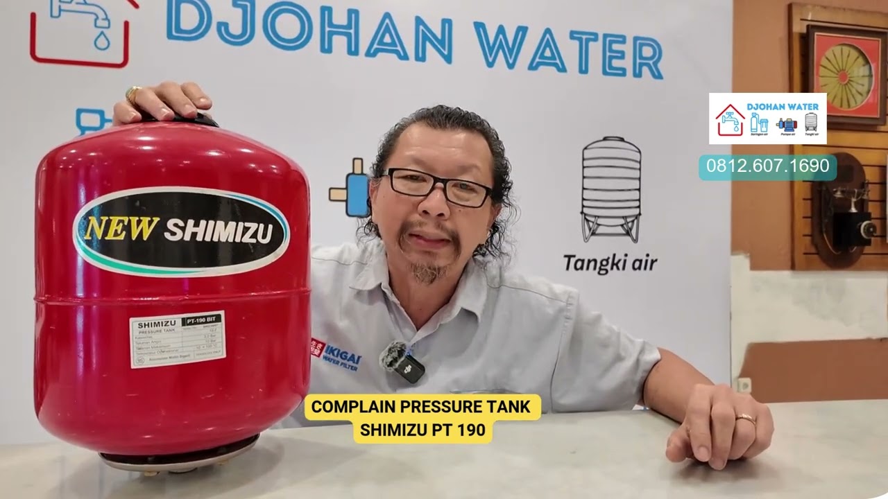 COMPLAIN PRESSURE TANK SHIMIZU PT 190