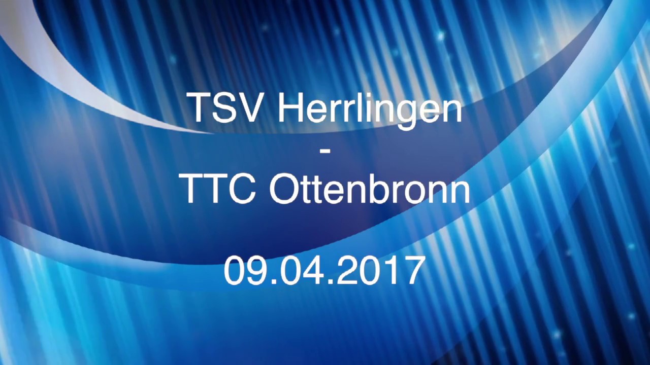 TTC Ottenbronn - TSV Herrlingen Saison 2016/17
