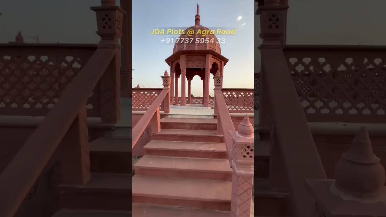 Agra Road Plots for Sale 🏡 JDA Approved & Prime Location! #shorts #riyasat #delightpark
