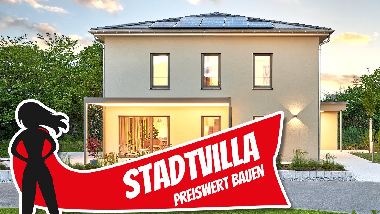 Stadtvilla preiswert bauen – so kann es klappen! Neues Musterhaus von Fertighaus Weiss | Haustour