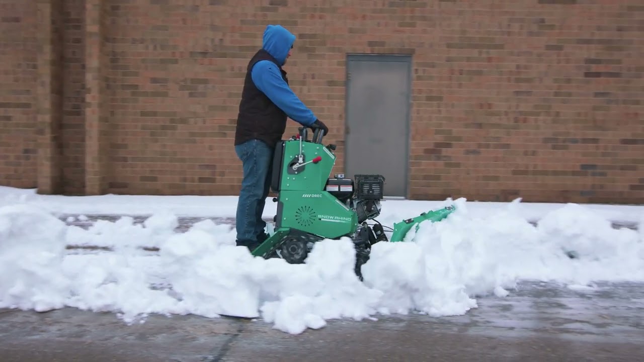 Why A Zero-Turn Snow Rhino Over a Snowblower?