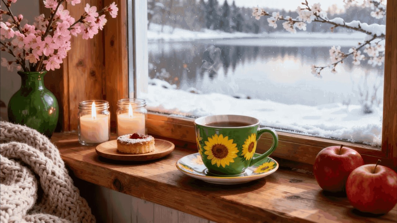 Elegant February Jazz Café ☕ Relaxing Winter Bossa Nova & Smooth Instrumental Music for Study
