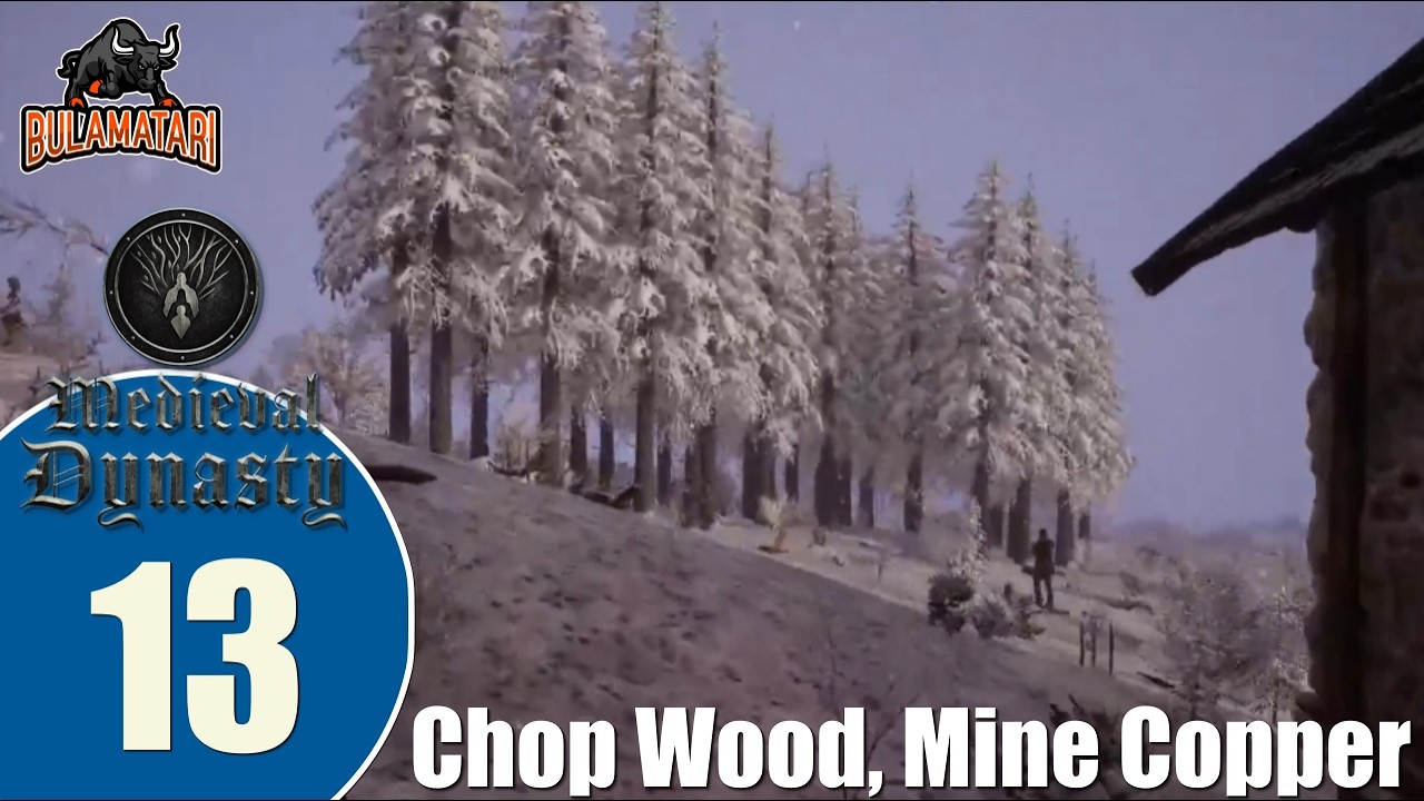 Medieval Dynasty (Co-Op Playthrough) Ep. 13: Chop Wood, Mine Copper
