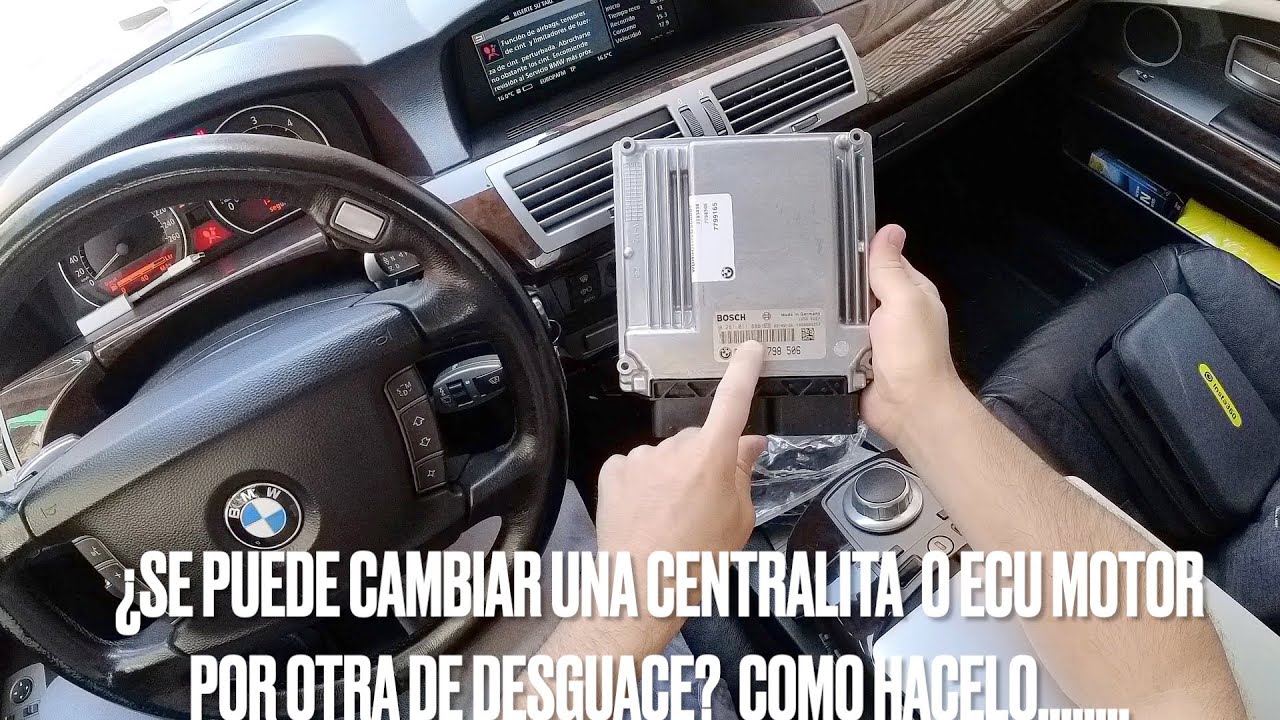 Se puede cambiar una centralita o ECU, por otra de desguace?
