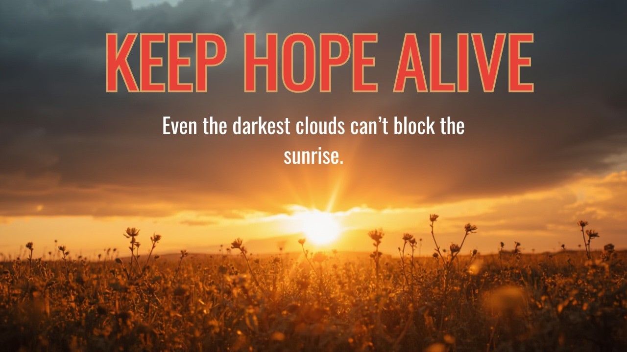 Keep Hope Alive | Trust God Even When It’s Hard